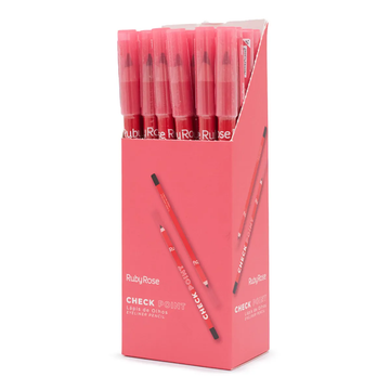 Box Lapís de Olho Eyeliner Pencil Check Point Ruby Rose - 24 Unidades