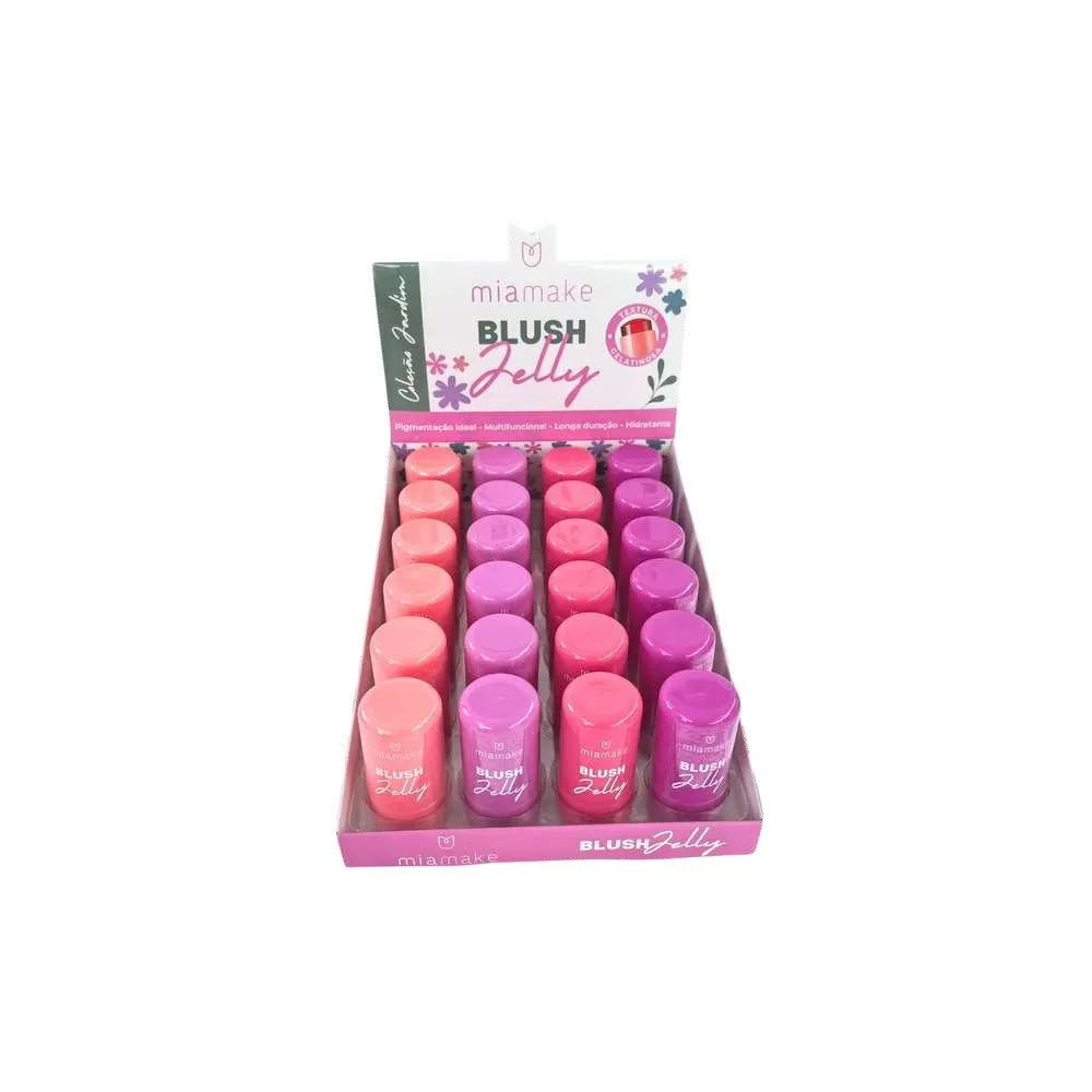 Blush Jelly Mia Make – Box com 24 Unidades