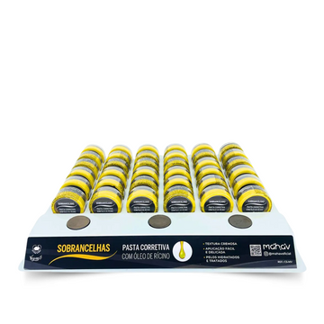 Box c/ 36 Unidades - Pasta Corretivo Com Óleo De Rícino |  Mahav (R$ 5,49)