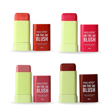 Kit c/ 4 Unidades - Blush Stick On-The-Go | Miss Rosê