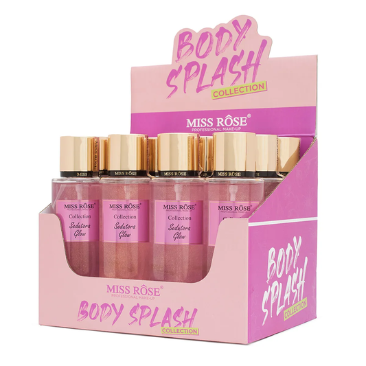 Body Splash Sedutora Collection Miss Rôse - Box com 12 Unidades