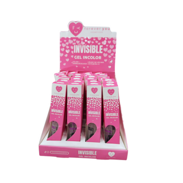 Gel Incolor Para Sobrancelha Forever You – Box com 24 Unidades