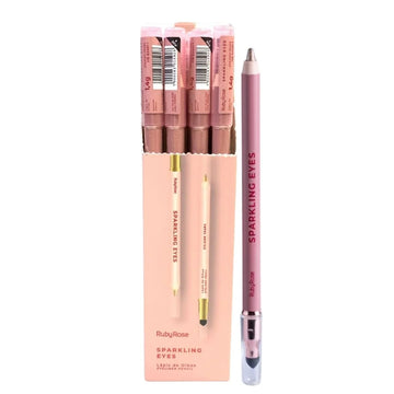 Lápis de Olho Ruby Rose Sparkling Eyes – Box com 12 Unidades (Cor 01)
