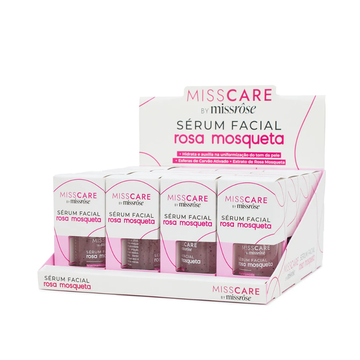 Sérum Facial Rosa Mosqueta MissCare Miss Rôse – Box com 16 Unidades