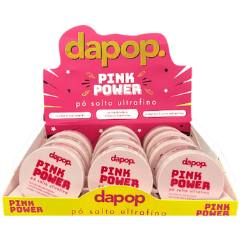 Box C/12 Pó Solto Ultra Fino Pink Power Dapop UND R$: 5,87