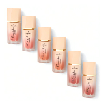 Kit c/  6 Unidades - Blush Liquido com Esponja Aplicadora | Mia Make R$ 9,39