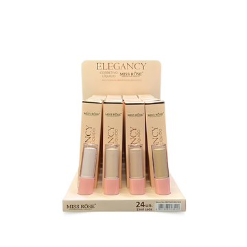 Corretivo Líquido Elegancy Miss Rôse – Box com 24 Unidades