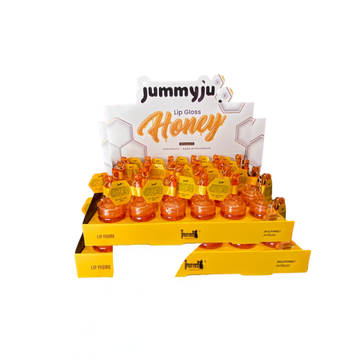 Box C/ 24 Unidades Lip Gloss Honey Jummyju R$: 6,90