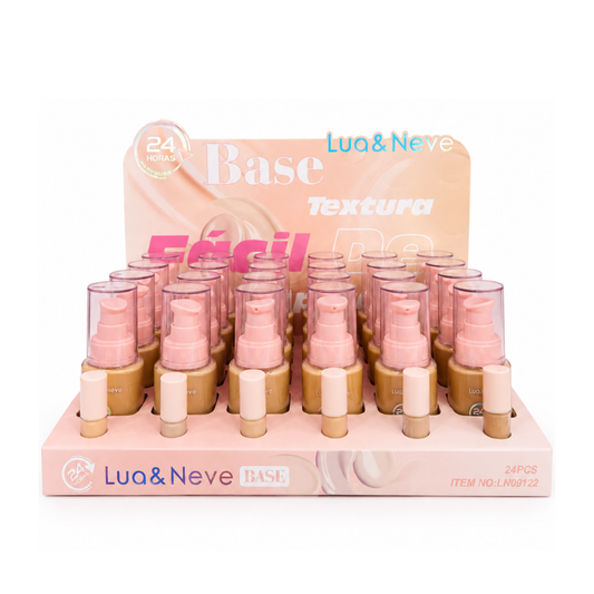 Box Base Textura Cremosa 24 Horas Lua & Neve - 24 Unidades