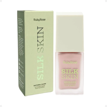 Iluminador Líquido Ruby Rose Silk Skin – Box com 12 Unidades (Shine On)