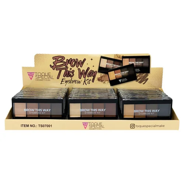Box Sombra Para Sobrancelha Toque Special - 24 Unidades