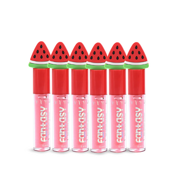 Kit C/06 Unidades Lip Gloss Glitter Fantasy Vivai R$ 6,49