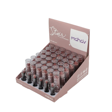Box c/ 36 Unidades - Batom Cremoso Star | Mahav (R$ 3,90)
