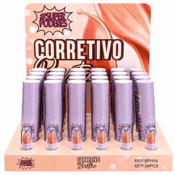 Box Corretivo em Bastão #Super Poderes - 24 Unidades