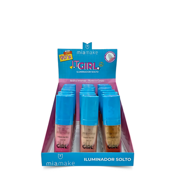 Iluminador Solto It Girl Mia Make – Box com 24 Unidades