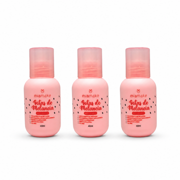 Kit C/ 03 Unidades Gotas De Melancia Anti Stress Mia Make R$: 9,90