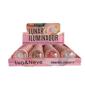 Box C/ 24 Unidades Iluminador Lunar Makeup Artist Lua&Neve R$: 7,10