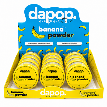 Box Pó de Banana Powder Expert Dapop - 12 Unidades