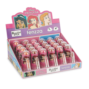 Box C/ 24 Unidades Blush Stick Princesa Fenzza R$: 14,57