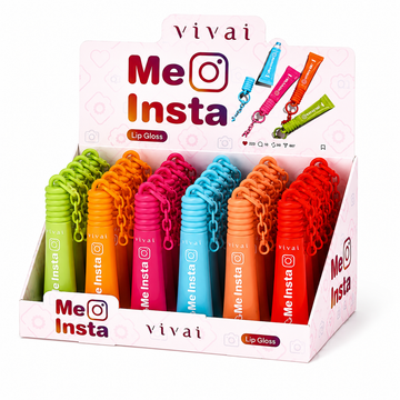 Box Lip Gloss Me Insta Vivai - 36 Unidades