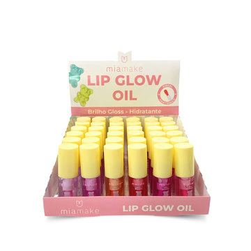 Box c/ 36 Unidades - Lip Glow Oil | Mia Make (R$ 5,92)