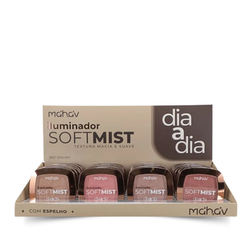Iluminador Soft Mist Dia a Dia Mahav – Box com 24 Unidades