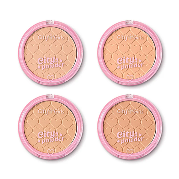 Kit C/ 04 Unidades Pó Compacto City Powder City Girls R$: 8,90