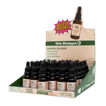 Box Fixador e Diluidor Efeito Blindagem #Super Poderes - 36 Unidades