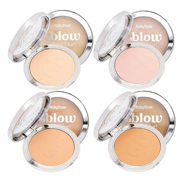 Pó Compacto Oh My Blur! Blow Ruby Rose – Kit com 4 Unidades