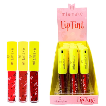 Box Lip Tint Mia Make - 24 Unidades