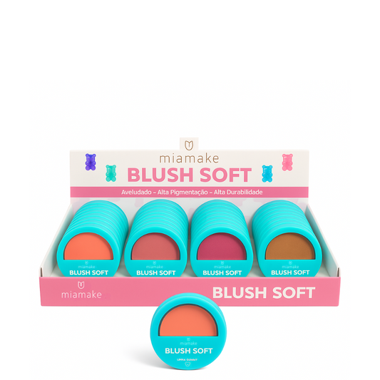 Blush Soft Gummy Mia Make – Box com 24 Unidades