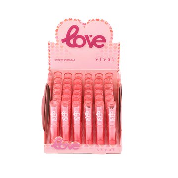 Box c/ 36 Unidades - Batom Cremoso Love | Vivai (R$ 5,49)