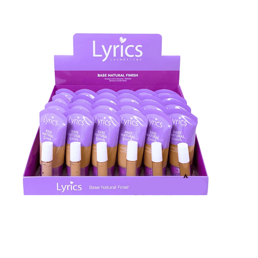 Base Líquida Natural Finish Acabamento Natural Lyrics – Box com 24 Unidades