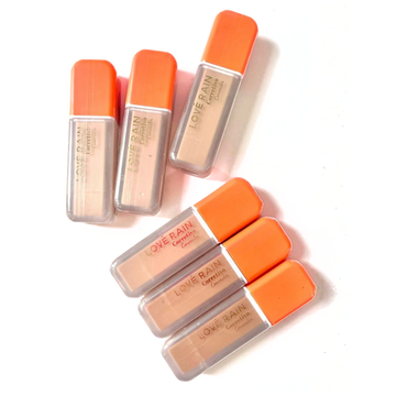 Kit C/ 06 Unidades Corretivo Líquido Concealer Love Rain R$: 7,80