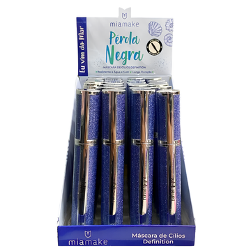 Box C/24 Unidades Máscara De Cílios Definition Perola Negra R$: 6,79