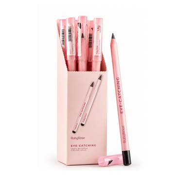 Box Lápis de Olhos Eyeliner Pencil Ruby Rose - 12 Unidades