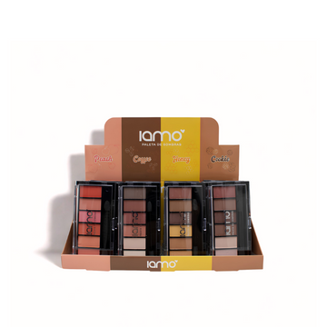 Paleta de Sombras Iamo – Box com 24 Unidades