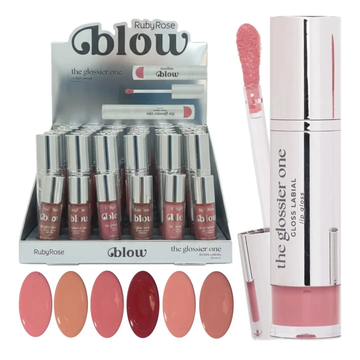 Gloss Labial The Glossier One Blow Ruby Rose - Box com 36 Unidades