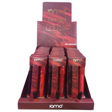 Kit Labial Cherry Iamo - Box com 24 Unidades