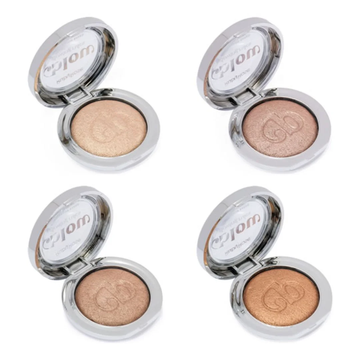 Iluminador Baked Glowing Rules Blow Ruby Rose – Kit com 4 Unidades