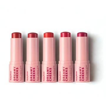 Kit c/ 5 Unidades - Blush Cremoso Stick Dreamy Sheeks | Ruby Rose (