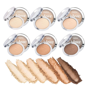 Pó Compacto Baked Filter Blow Ruby Rose – Kit com 6 Unidades