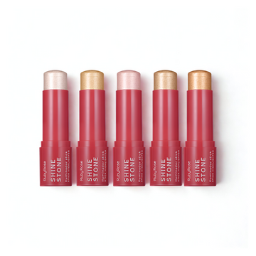 Kit c/ 5 Unidades - Iluminador Stick Shine Stone | Ruby Rose (R$ 10,83)