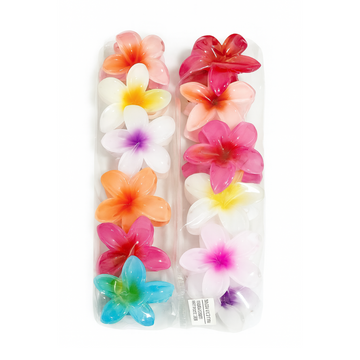 Kit c/ 12 Unidades - Prendedor de Cabelo Flor Simples | Jony (R$ 3,99)