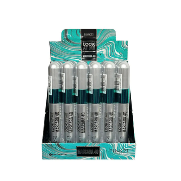 Box Máscara Para Cílios Look At Me 4D Pink21 Cosmeticos  - 24 Unidades