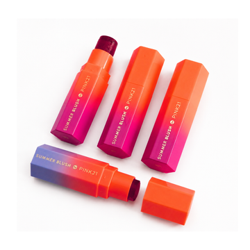 Kit Blush em Jelly Summer Pink21 Cosmeticos - 06 Unidades