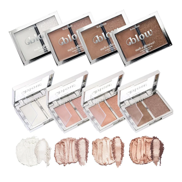 Iluminador Duo Such A Glimmer! Blow Ruby Rose - Kit com 4 Unidadees