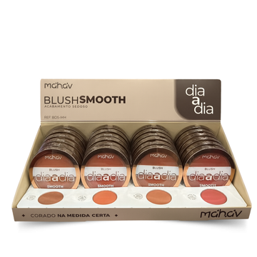 Box c/ 24 Unidades - Blush Smooth Dia a Dia | Mahav (R$ 6,49)