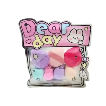 Kit de Esponjas Dear Day Hello Mini – Box com 12 Unidades
