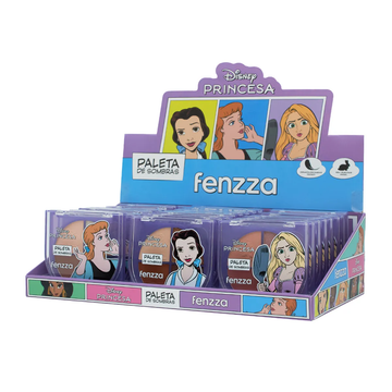Box C/ 24 Unidades Paleta De Sombras Princesa Fenzza R$: 12,99